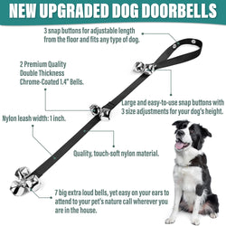 Adjustable Dog Doorbells - Premium Quality Potty Training Bells for Puppy