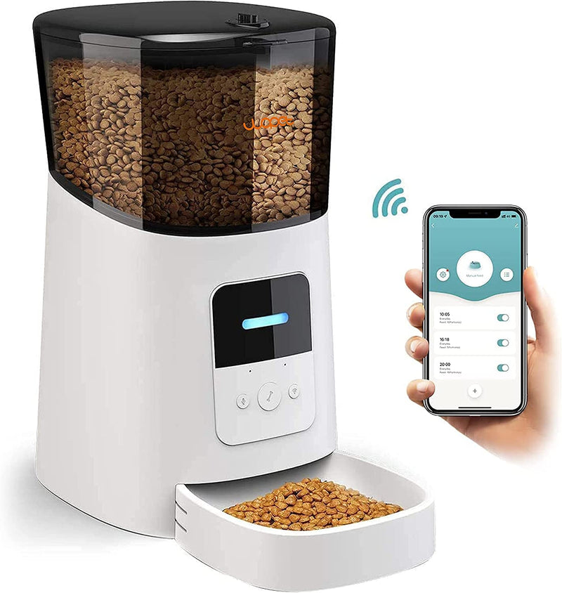 WOPET 6L Automatic CatDog Feeder with Wifi and APP Control