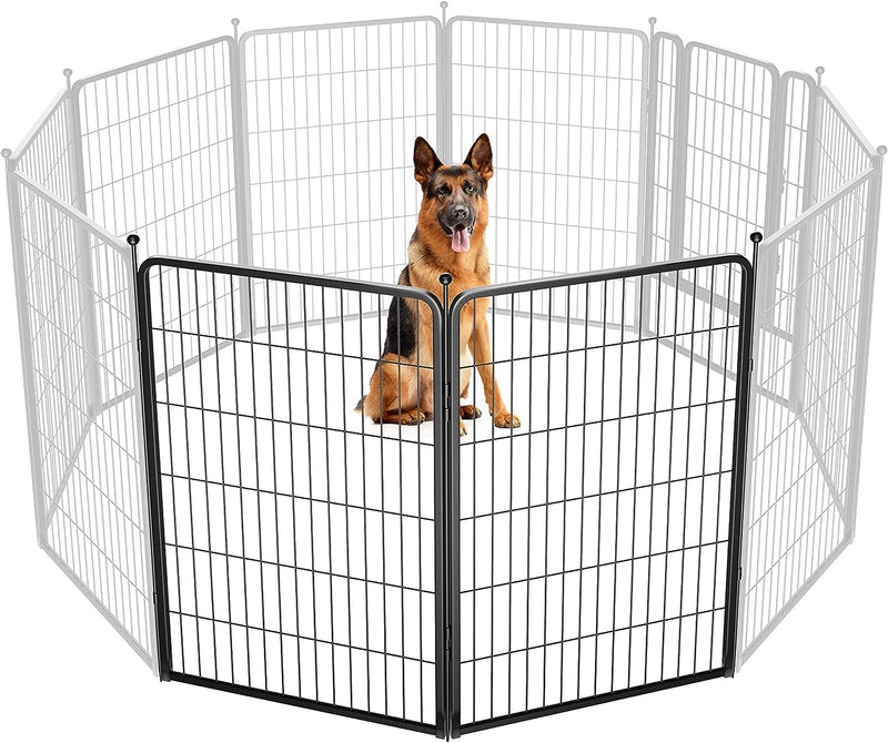 FXW Dog Playpen for Yard Camping - Heavy Duty for PuppiesSmall Dogs 24 Height 8 Panels