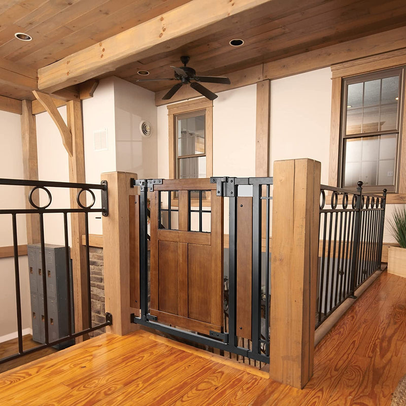 Evenflo Farmhouse Barn Door Walk-Thru Gate