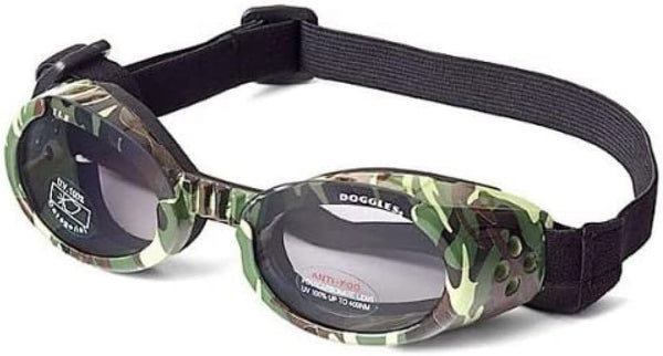 ILS Doggles - Green Camo Sunglasses for Dogs Large