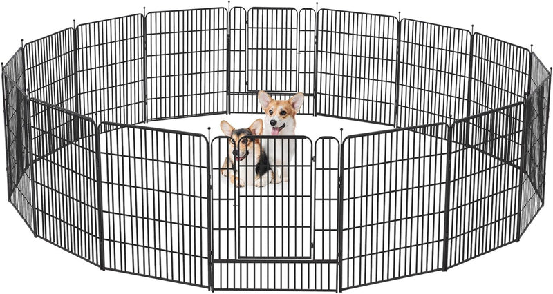 IndoorOutdoor Heavy Duty Dog Playpen - 8 Panels 40 Height