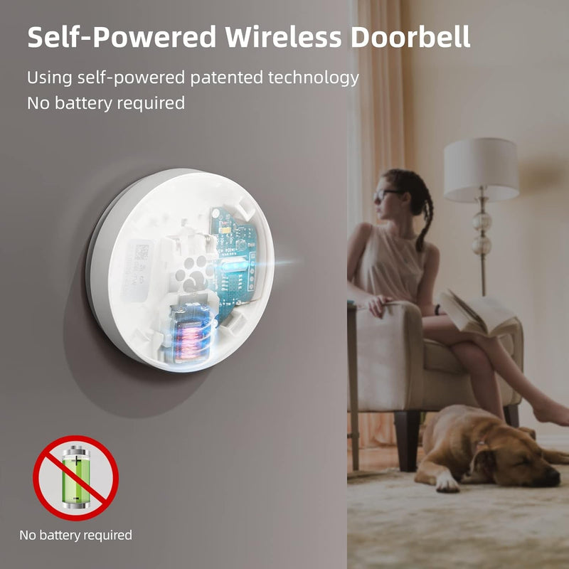 Self-Powered Dog Doorbell for Potty Training and Communication with Older People and Kids