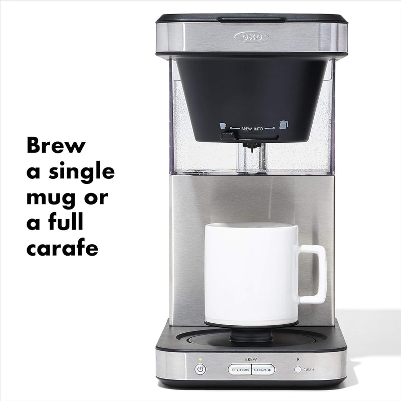 OXO Brew 8 Cup Coffee Maker, Stainless Steel