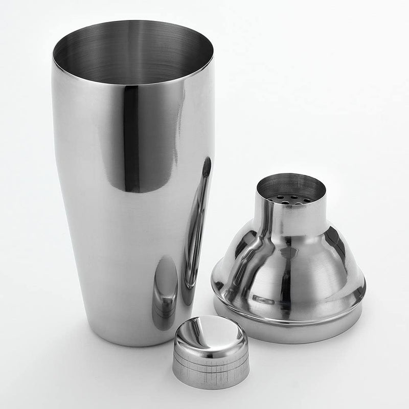 QLL 25oz Stainless Steel No Leaks Cocktail Shaker, Pro Mixing Good Solid Martini/Drink Shaker