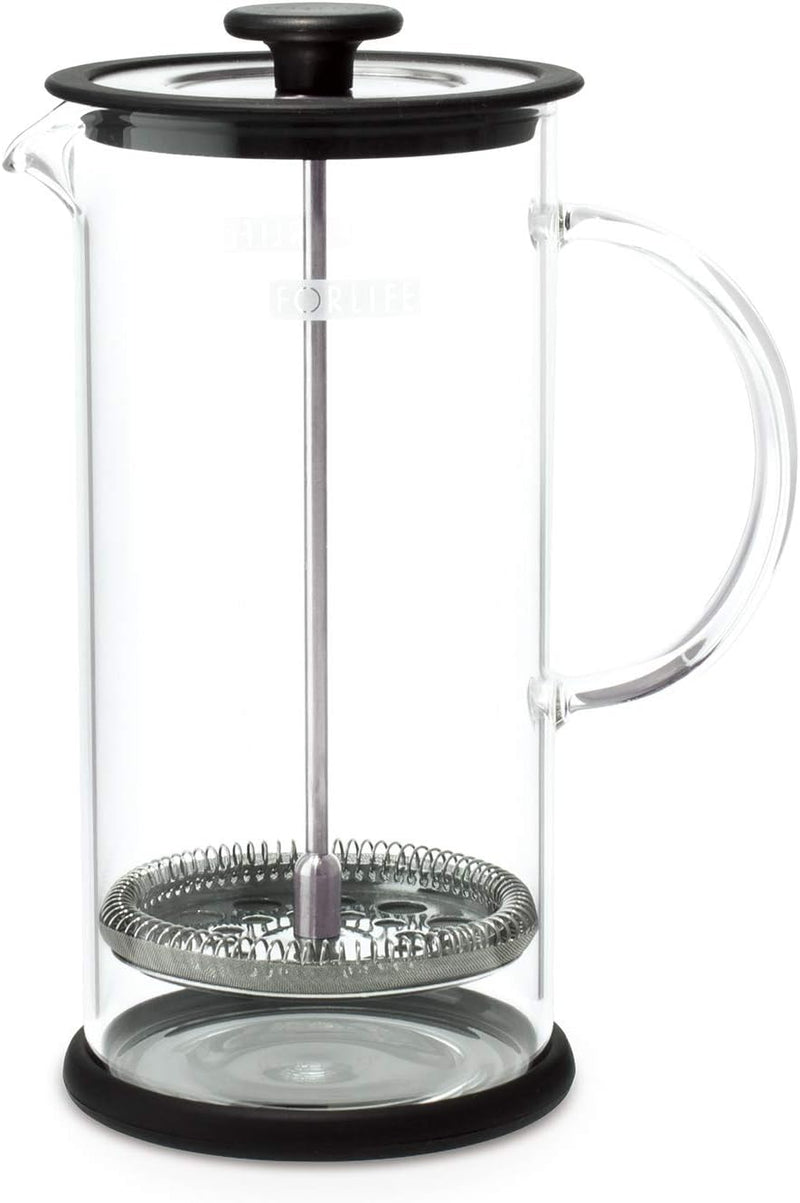 FORLIFE 827 Coffee Press, Clear, Black