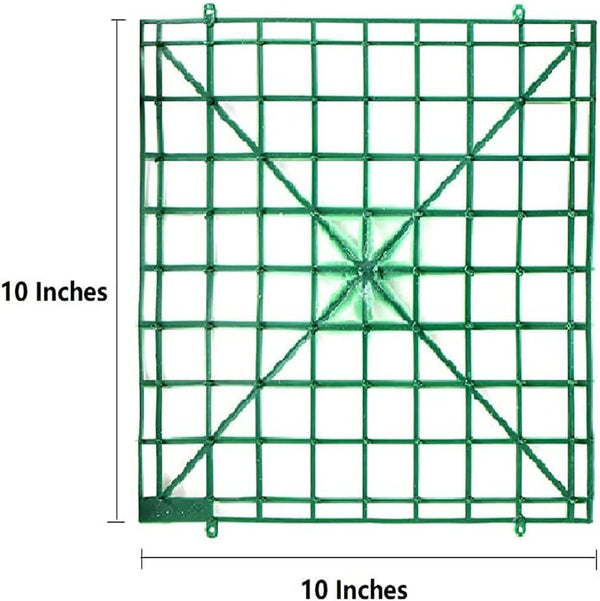 Artificial Flower Wall Set - DIY Grating Board Arch  Arrangement Grid with Plant Base