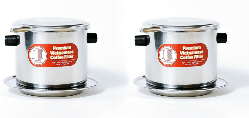 Thang Long Vietnamese Coffee Filter Set. Also known as a Vietnamese Coffee Maker or Press 8oz. Gravity Insert. Multiple Sizes and Quantities Available