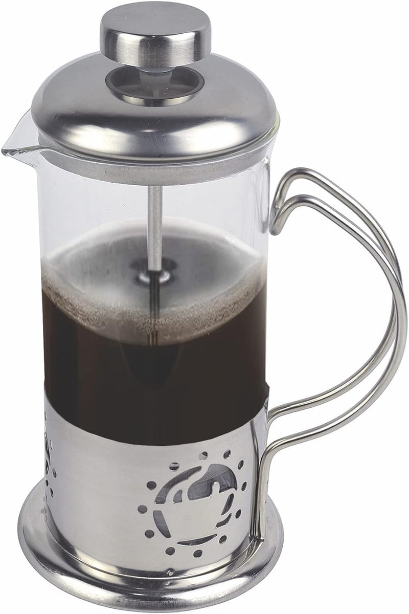 French Press Single Serving Coffee Maker, Small Affordable Coffee Brewer with Highest Filtration, 1 Cup Capacity (12 fl oz/0.35 liter)