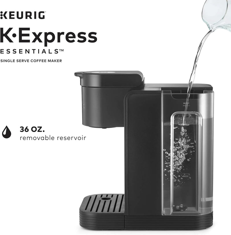 Keurig K-Express Essentials Single Serve K-Cup Pod Coffee Maker, Black