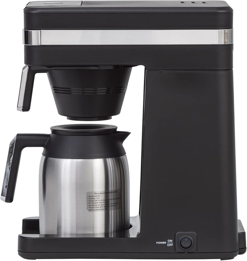 BUNN 55200 CSB3T Speed Brew Platinum Thermal Coffee Maker Stainless Steel, 10-Cup, Black