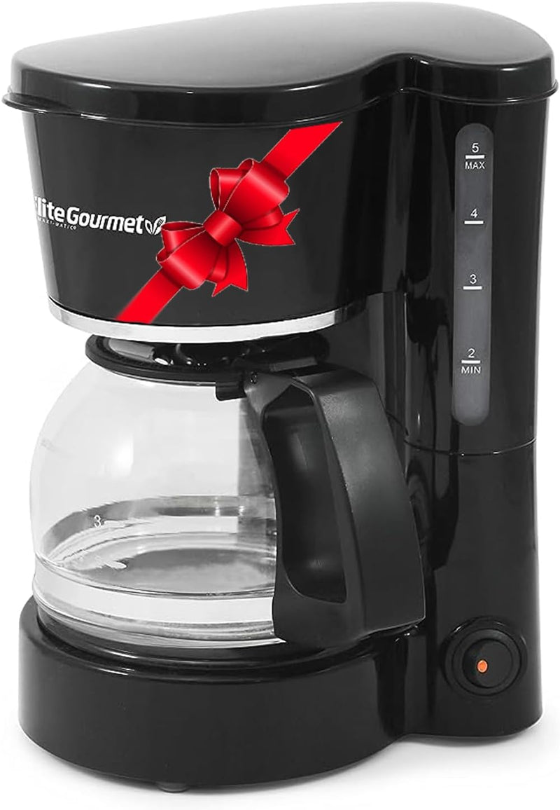 Elite Gourmet EC922 Electric Coffee Percolator, Keep Warm, Glass Clear Brew Progress Knob, Cool-Touch Handle, Cordless Serve, 12-Cup, Stainless Steel