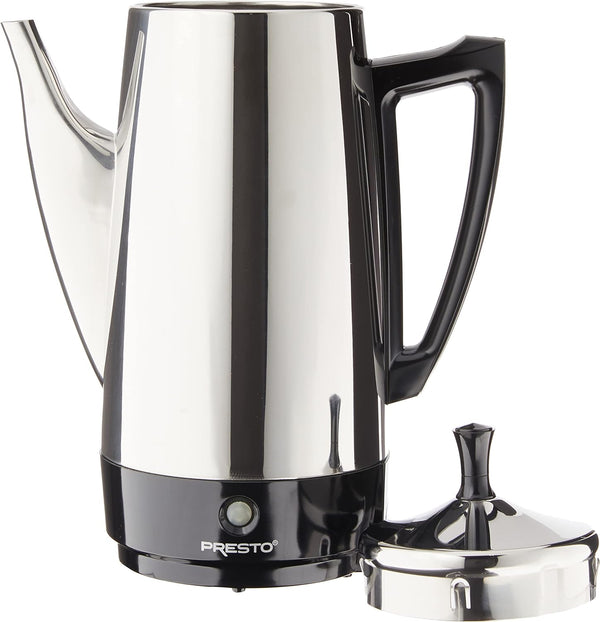 Presto 12-Cup Stainless Steel Coffee Percolator