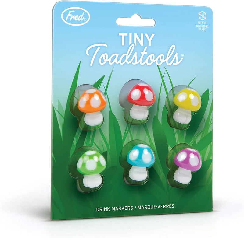 Genuine Fred Tiny Toadstools Drink Markers, 1 inch (5297217)