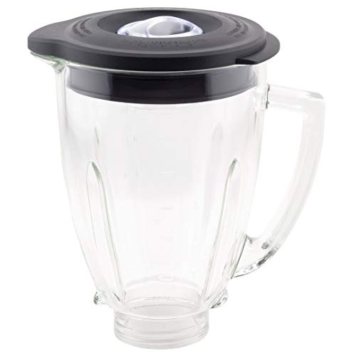 6-Cup Glass Jar Replacement with Lid for Oster Classic Blender