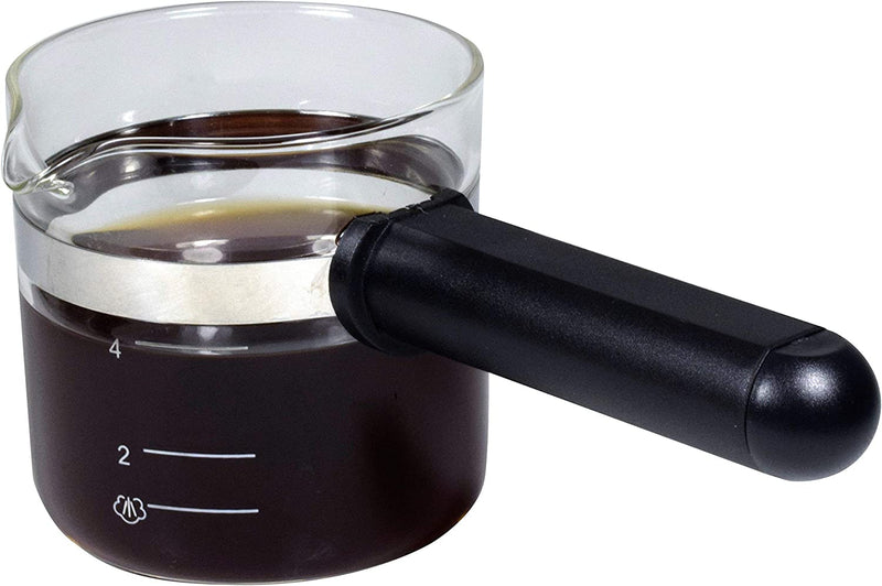 Univen Espresso Coffee Carafe Glass 4 Cup Universal fits Mr. Coffee, Krups, Salton, DeLonghi, etc.