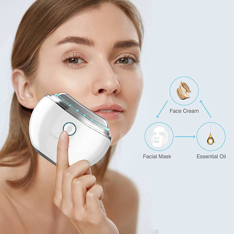 DAROMA Gua Sha Electric, 2024 Upgraded Facial & Body Massager Tools, 4 Features All in 1 Tech, Effective Anti-Aging, Wrinkle, Detox, Relieve Soreness and Pressure, Massager for Eyes, Neck