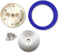 Tune Up Kit for Gaggia. IMS Precision Shower Screen, Brass Shower Holder, Silicone Gasket, Screws