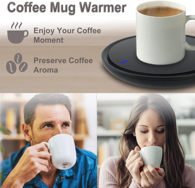 Candle Warmer, Coffee Warmer for Desk, Coffee Mug Warmer, Coffee Cup Warmer with Auto Shut Off