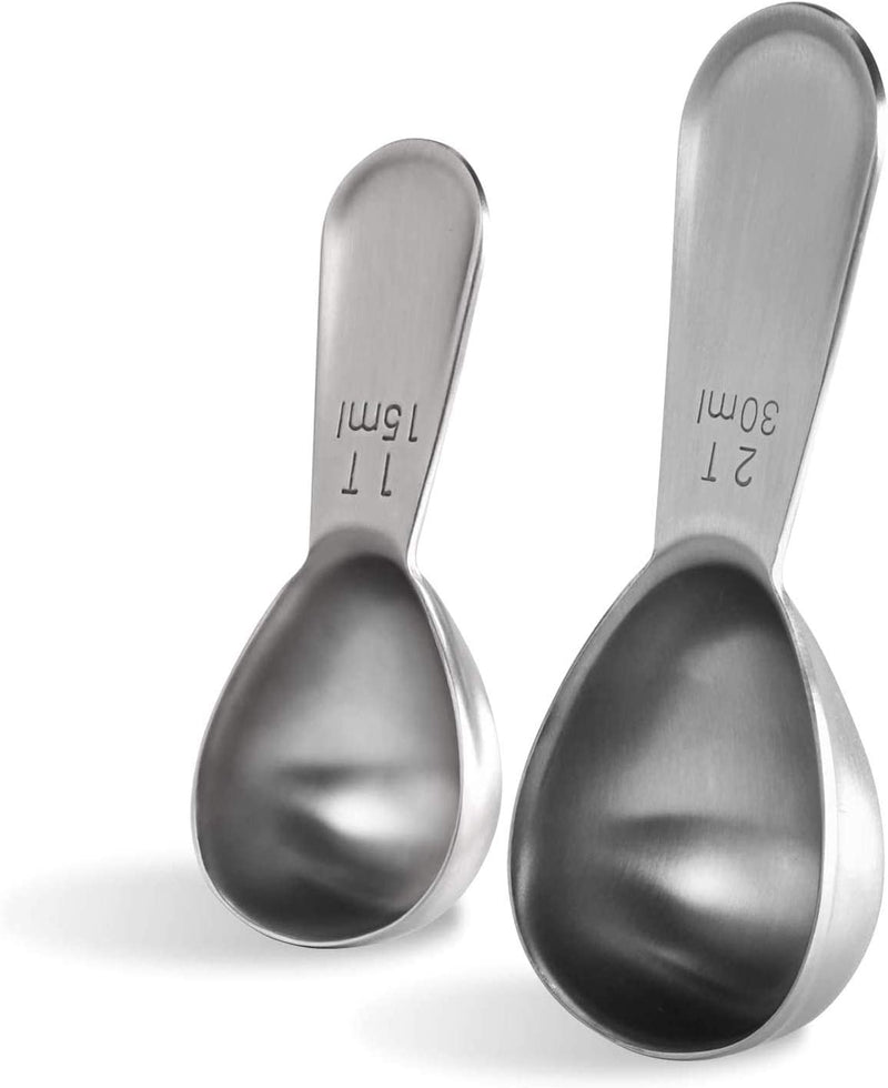 Coffee Scoop: U-Taste Durable 18/8 Stainless Steel Measuring Coffee Scoop 2 tablespoon