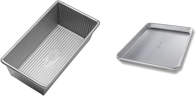 USA Pan Nonstick Standard Bread Loaf Pan, 1 Pound, Aluminized Steel