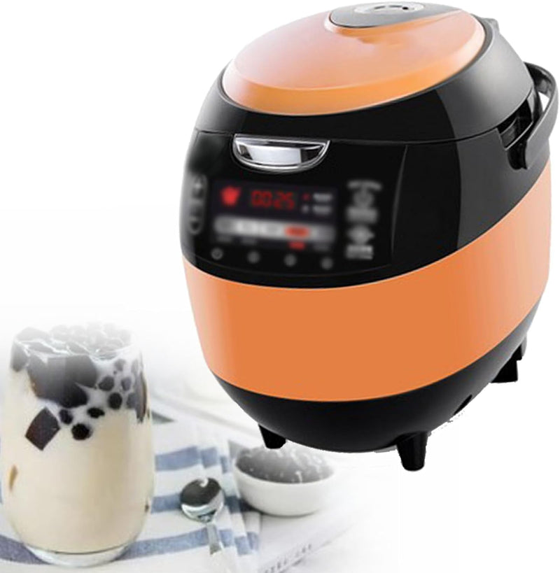 SACLMD Pearl Tapioca Cooker,8L Automatic Pearl Tapioca Cooker Touchscreen Pearl Maker for Tea & Bubble Tea & Milk Tea,Tapioca Pearls for Bubble Tea Maker