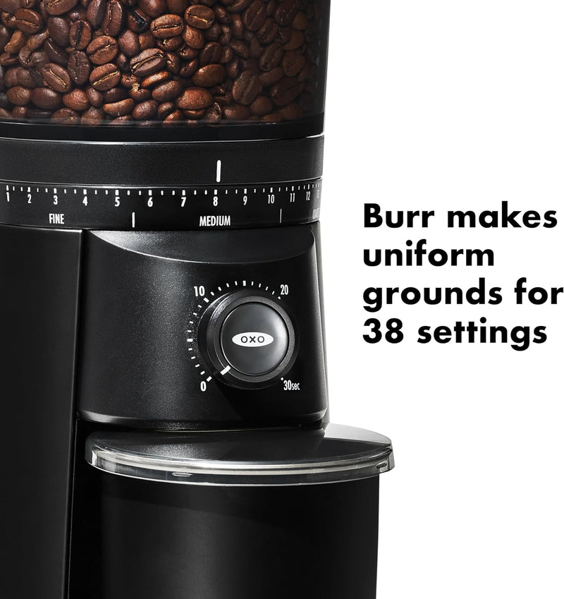 OXO Brew Conical Burr Coffee Grinder - Matte Black