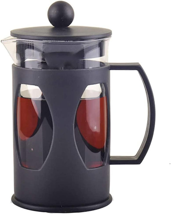 Dependable Industries Inc. Essentials French Press with Protective Plastic Exterior - Brew Fresh Coffee and Tea 20 Oz Preferred Method for Brewing for Coffee Enthusiasts