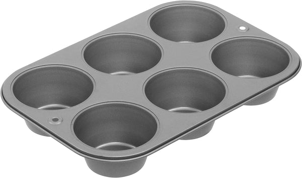 G & S Metal Products Company OvenStuff Non-Stick 6 Cup Jumbo Muffin Pan - American-Made