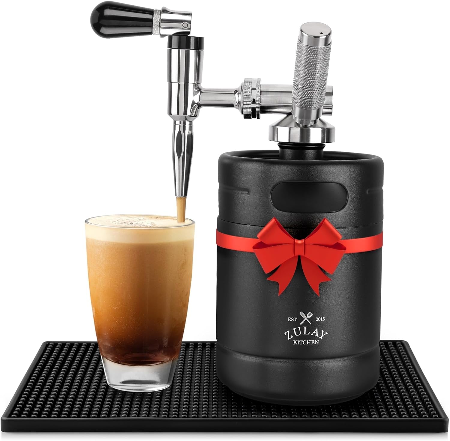 Impeccable Culinary Objects Nitro KAFO Cold Brew Maker and Nitro Cold Brew Coffee Maker with Cold Brew Mason Jar & Nitro Coffee Machine