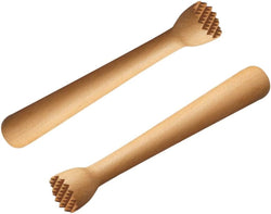 POFUIERKN Wooden Cocktail Muddler 9.8inch Long Muddler Cocktail Muddler Wood Bar Muddler Ice Crusher Bar Accessory for Making Cocktails and Juice Drinks Tools