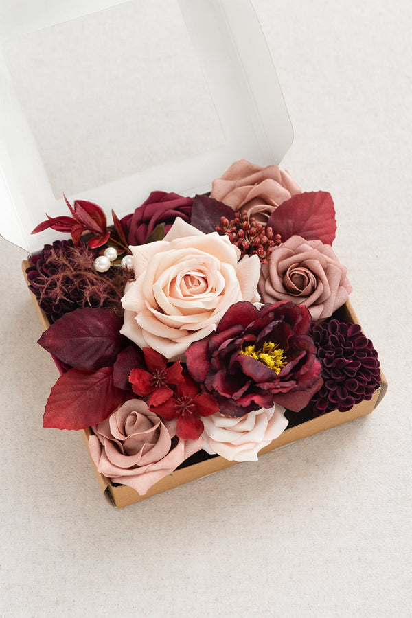 Burgundy  Dusty Rose Sample Box