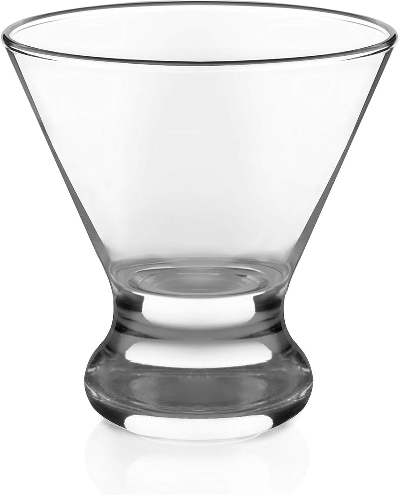 Libbey Cosmopolitan Martini Party Glasses, 8.25-ounce, Set of 12