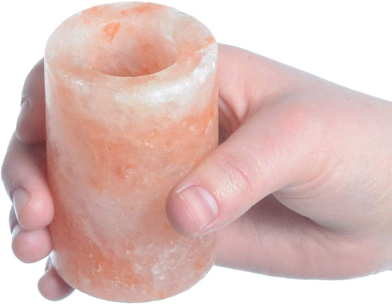 Milliard 6 Pack Premium Himalayan Salt Shot Glasses,Pink Tequila Shot Glasses, Make Drinking Tequila Simple and Easy