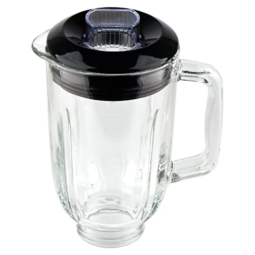 Replacement Glass Jar with Lid for BLACKDECKER Blender