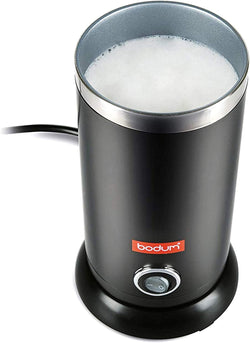 Bodum 11870-01US Bistro Electric Milk Frother, 10 Ounce, Black