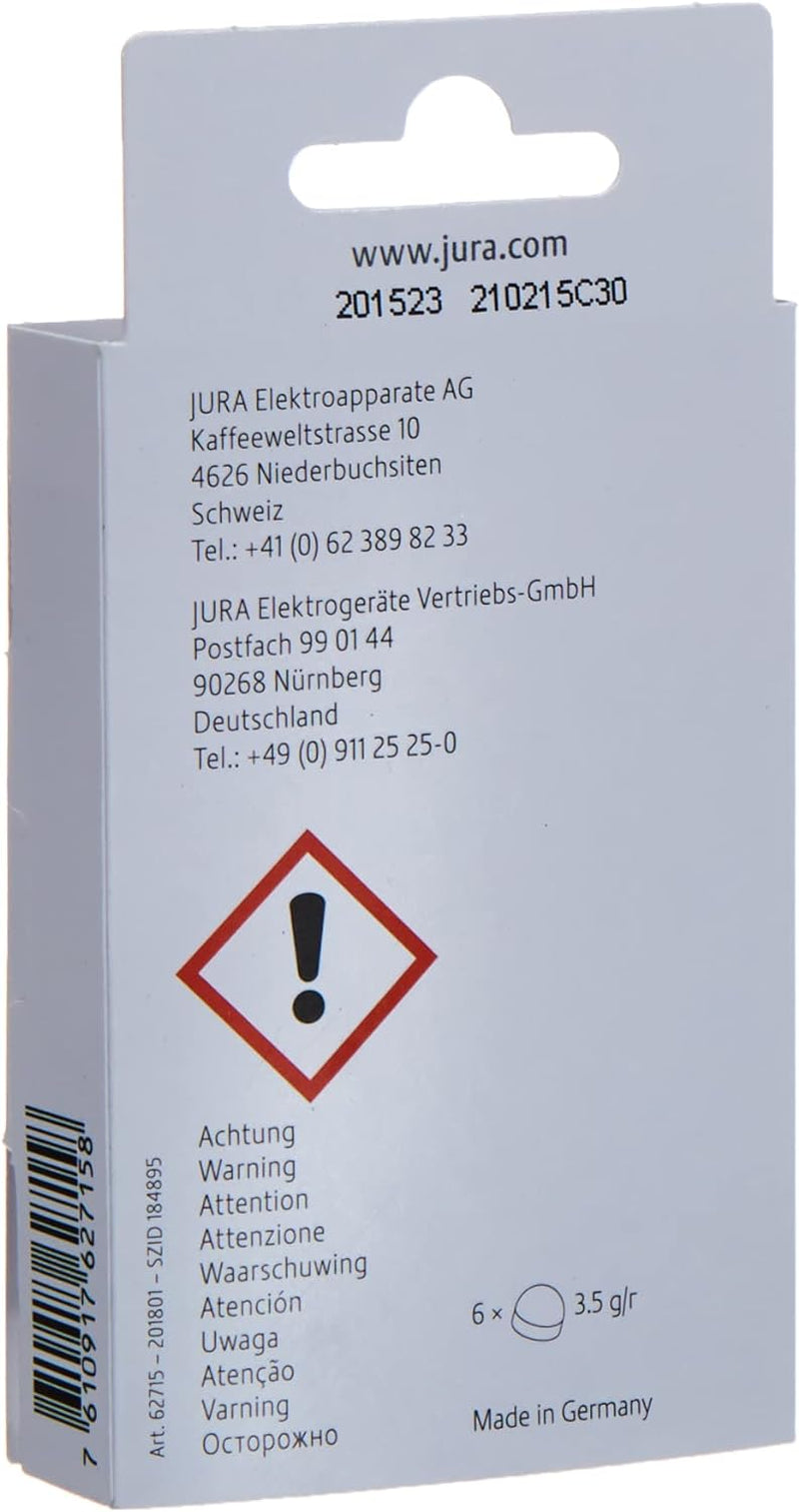 JURA 2-phase cleaning tablets