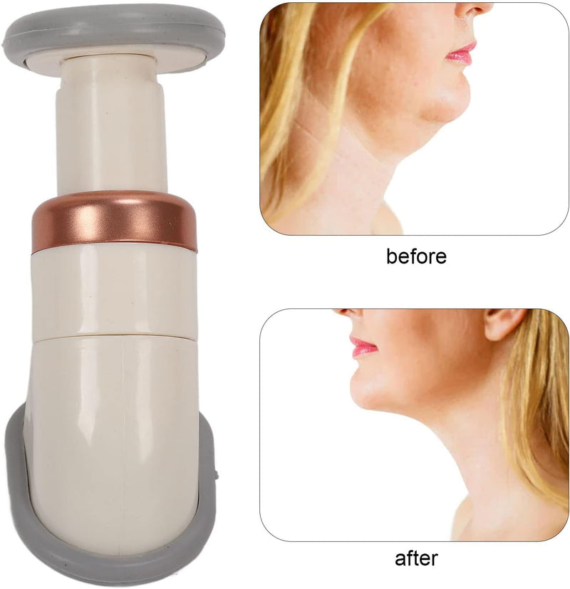 Neckline Slimmer Chin Massager, Face Chin Massager, Neck Massage Machine Double Chin Remover for Home