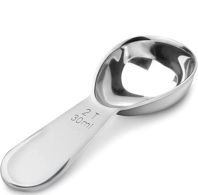 IZELOKAY Coffee Scoop, Stainless Steel 2 Table Spoon 30ML