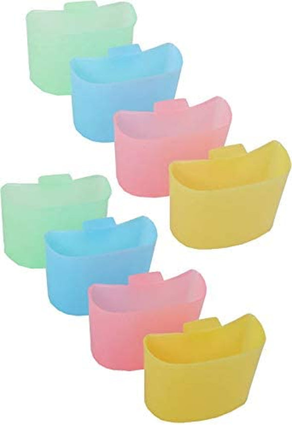Set of 8 Tea Bag Holders that Hang Onto Your Cup! - Keeps Your Table Clean and Your Teabag Close! - Hangs Right on the Side of Your Cup! (8)