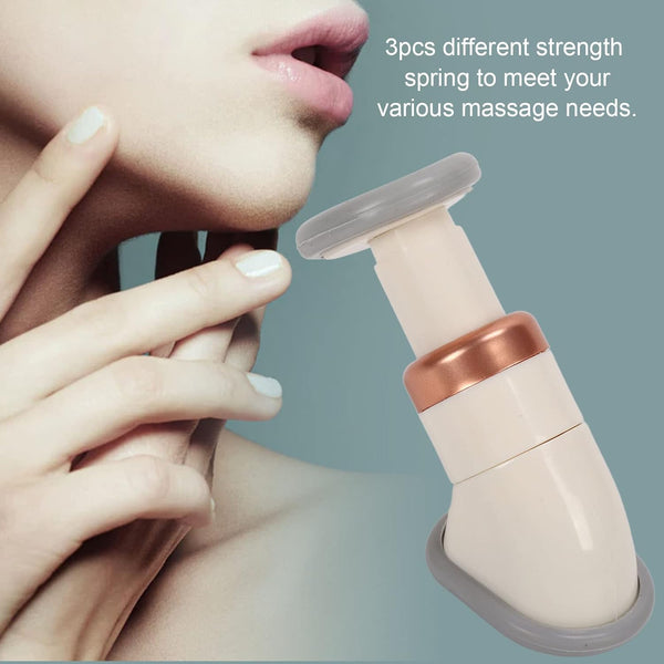 Neckline Slimmer Chin Massager, Face Chin Massager, Neck Massage Machine Double Chin Remover for Home