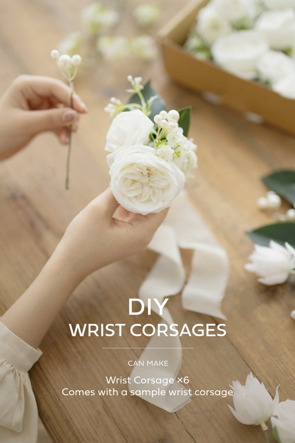 White  Sage DIY Wedding Flower Packages