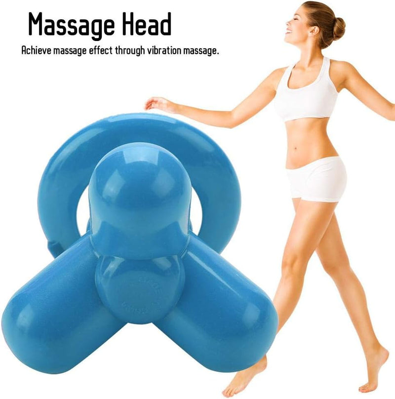 Mini Massager Electric Handheld Vibrating Percussion Massage Body for Neck,Shoulder,Hand,Leg and Foot Rechargeable for Slimming and Relaxing(Blue)