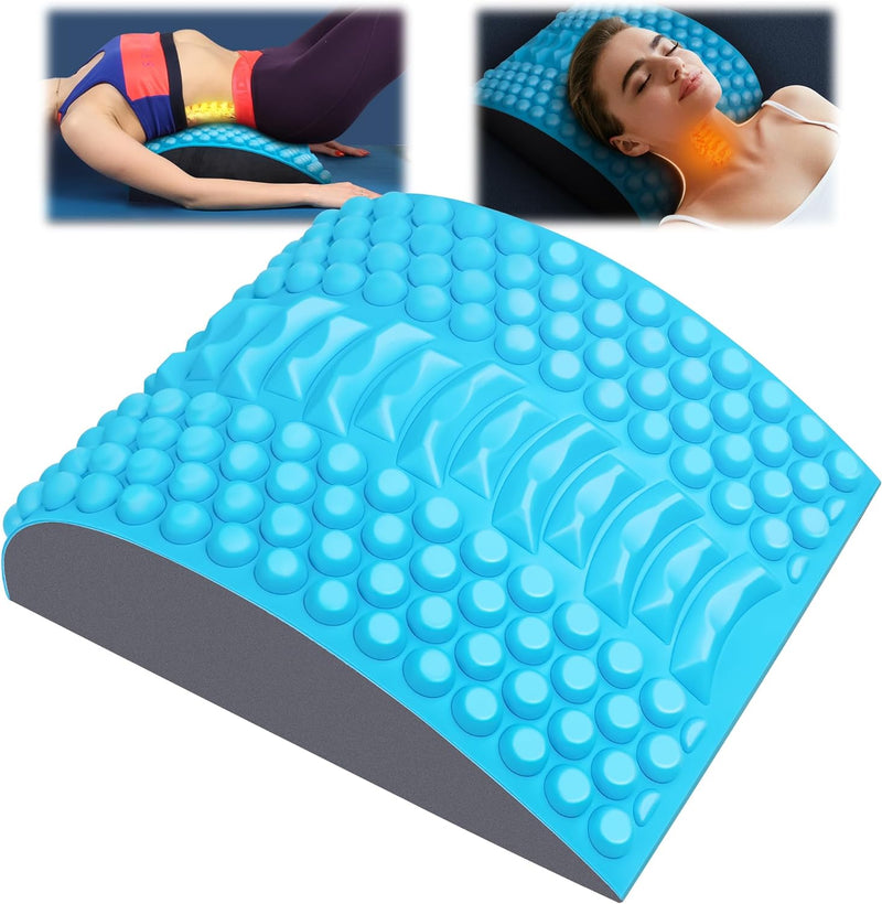 Acemend Back Stretcher,Refresh Back Stretcher, Neck and Back Stretcher for Lower Back Pain Relief,Herniated Disc, Sciatica, Scoliosis, As Gift for Girlfriend, Suitable for Various Places - Home, Gym