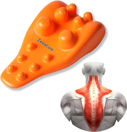 zeencare Occipital Release Tool for Neck, Trapezius Muscle Massager for Headache Suboccipital Shoulder Back Trigger Point Pain Relief