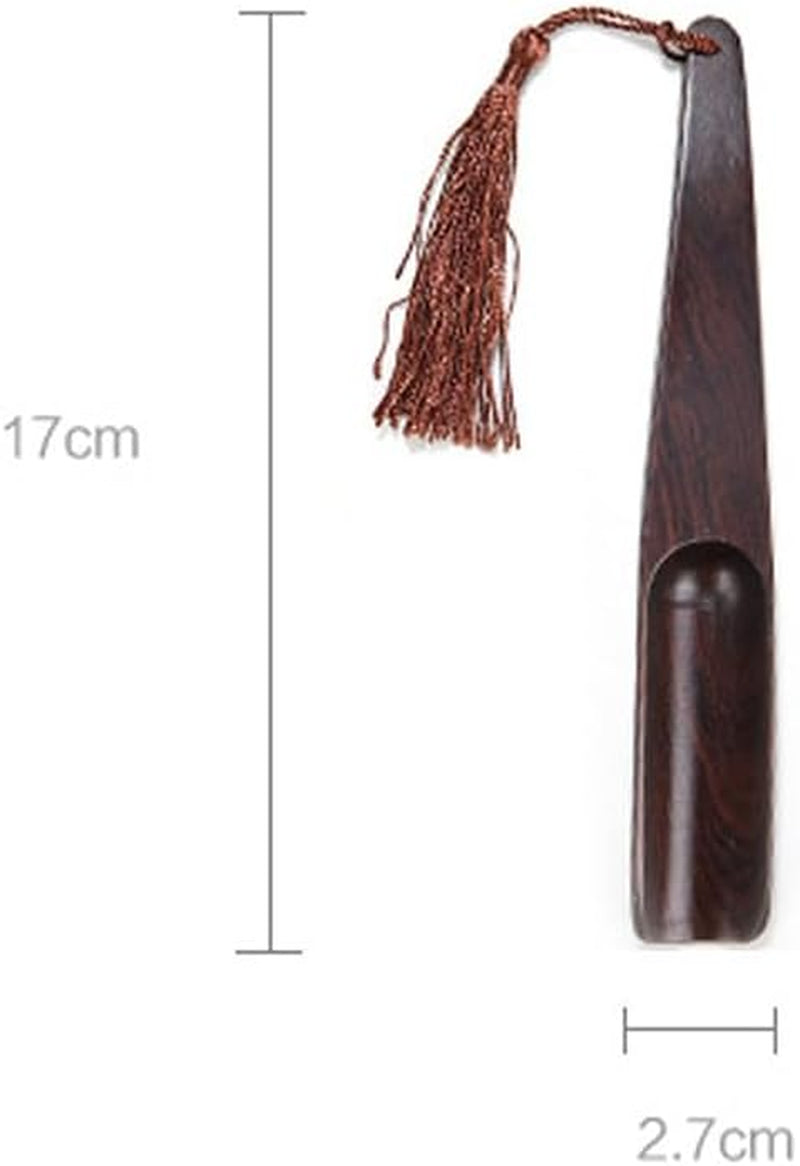 1Pcs Wooden Loose Tea Scoop with Tassel Long Handle Tea Scoop Shovel Spoon Chinese Tea Ceremony Accessories for Tea Room Home Office Use