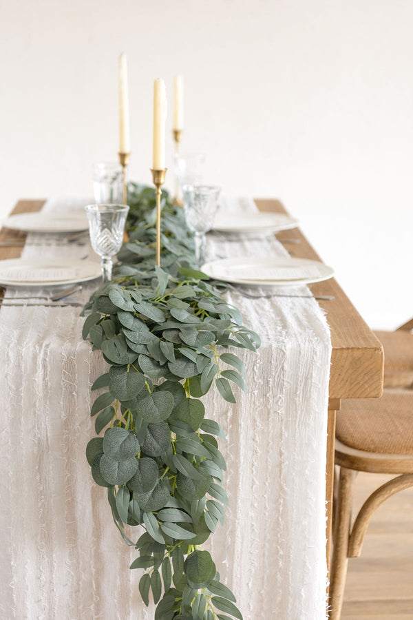 Eucalyptus and Willow Leaf Greenery Garland - 6ft