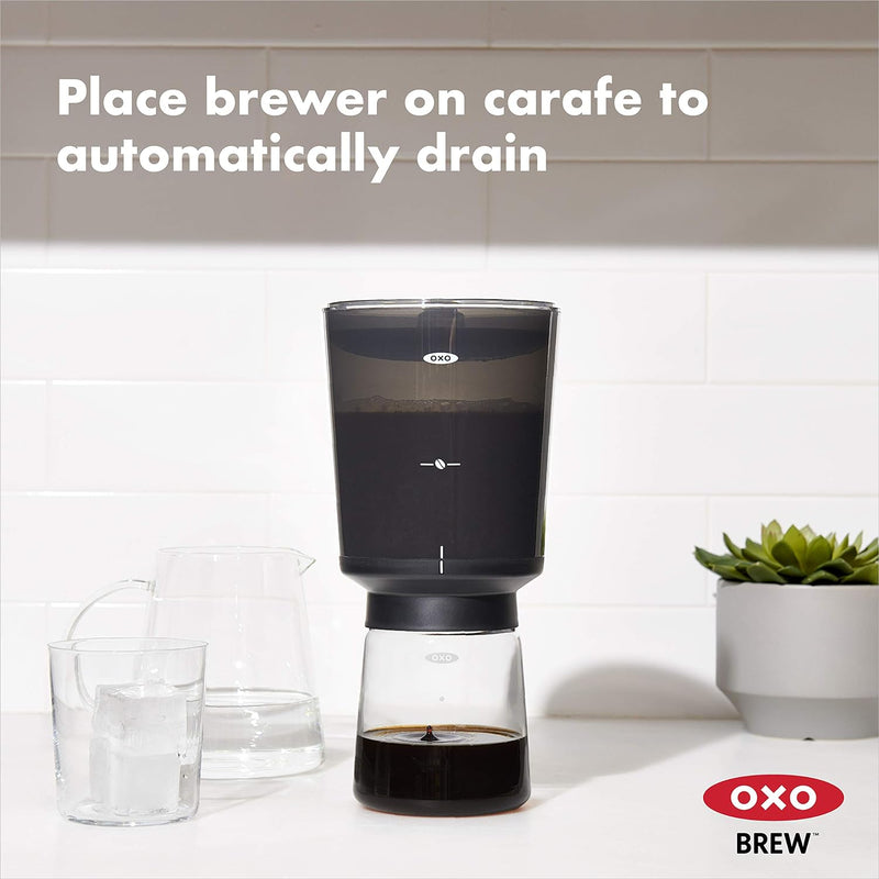 OXO Brew Compact Cold Brew Coffee Maker,Black