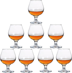 Srgeilzati Snifters 5oz Shot Glasses Set of 6 Cute Brandy Cognac Glasses 150ml (150ml | 5 floz)