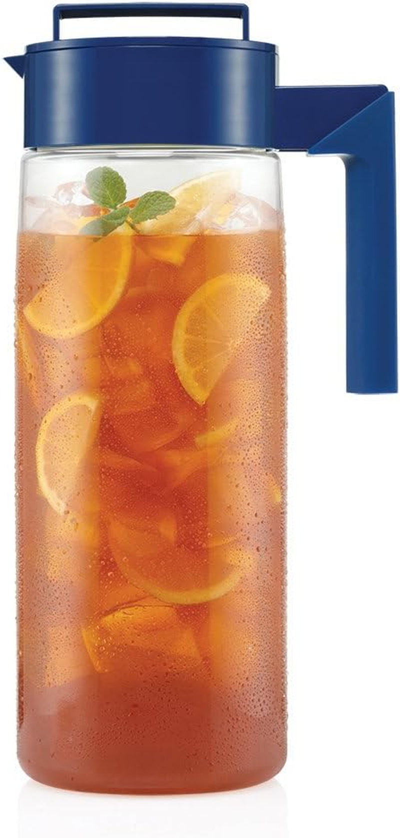 Takeya Premium Quality Iced Tea Maker Iced Tea Maker with Patented Flash Chill Technology Made in the USA, BPA Free, 2 qt, Raspberry & Iced Tea Maker, 2 qt, Blueberry